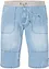 Lang pull-on bermuda-jeans, Loose Fit, bonprix