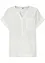 Kortermet bluse i musselin, bonprix