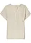 Kortermet bluse i musselin, bonprix