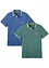 Poloshirt, kortermet (2-pack), bonprix