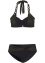 Eksklusiv halterneck-bikini (2-delt sett) av resirkulert polyamid, bpc selection premium