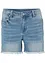 Jeans-shorts med broderi, bonprix