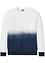 Sweatshirt med resirkulert polyester, fargegradering, RAINBOW