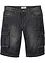 Bermudashorts i denim med cargolommer, Relaxed Fit, bonprix