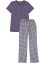 Pyjamas med knappestolpe, bpc bonprix collection