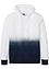 Sweatshirt med hette og resirkulert polyester, fargegradering, RAINBOW
