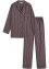 Vevd oversized pyjamas med knappestolpe, bpc bonprix collection