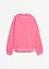 Oversized sweatshirt i ren bomull, bonprix