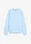 Oversized sweatshirt i ren bomull, bonprix