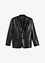 Blazer i imitert skinn, bonprix