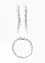 Armbånd, ørering (3-delt smykkesett), bpc bonprix collection