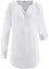 Tunikabluse med V-utringning, lang arm, bonprix