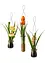 Hengende dekor vase med kunstig blomst (3-delt sett), bpc living bonprix collection