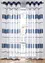 Gardin med stripe-print og resirkulert polyester (1-pack), bonprix