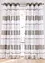 Gardin med stripe-print og resirkulert polyester (1-pack), bonprix