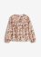 Bluse med print, av økologisk bomull, RAINBOW