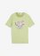 T-skjorte med print foran, av økologisk bomull, bpc bonprix collection