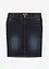 Jeansskjørt med stretch, bonprix