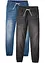 Regular Fit, slip on-jeans, Straight (2-pack), RAINBOW