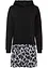 Sweatkjole i 2-i-1-stil, bonprix