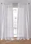 Gardin i lin-look med resirkulert polyester (2-pack), bonprix