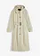 Mellomlang kåpe i trenchcoat-look med avtagbar hette, bonprix