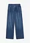 Wide Leg-jeans, High Waist, komfortlinning, bonprix