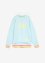 Sweatshirt med fargerike mansjetter, bpc bonprix collection