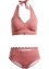 Halterneck-bikini (2-delt sett) av resirkulert polyamid, bpc bonprix collection