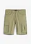 Bermudashorts med stretch og cargolommer, Regular Fit, bonprix