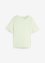 T-skjorte av økologisk bomull med plassert print, kort arm, bpc bonprix collection