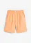 Vid shorts med legg og lin, med High Waist-komfortlinning, bonprix