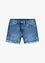 Jeansshorts med hullbroderi, bonprix