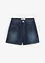 Jeansshorts, High Waist, stretch, John Baner JEANSWEAR