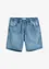 Lang slip on-jeansshorts, Regular Fit, John Baner JEANSWEAR