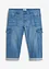 Loose Fit 7/8-lang jeans med komfortlinning, Straight, John Baner JEANSWEAR