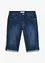 Lang bermuda-jeans med komfortlinning, Regular Fit, John Baner JEANSWEAR