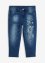 Capri-jeans med sommerfuglprint, BODYFLIRT boutique