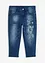 Capri-jeans med sommerfuglprint, bonprix