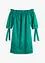 Off shoulder-kjole i 100% bomull, bonprix