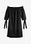 Off shoulder-kjole i 100% bomull, bonprix