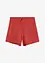 Shorts med rett passform med lin, bpc bonprix collection