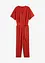 Jumpsuit i struktur-jersey  med knytebelte, ankellang, bpc bonprix collection