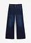 Wide Leg-jeans Mid Waist, komfortlinning, bonprix