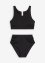 Bustier-bikini (2-delt sett) av resirkulert polyamid, bpc bonprix collection