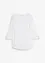 Langermet bluse i lett viskose med V-hals, bonprix