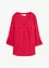 Langermet bluse i lett viskose med V-hals, bonprix