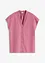 Kortermet bluse i lett linmiks, bonprix