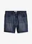 Lang jeansshorts med komfortlinning, Loose Fit, John Baner JEANSWEAR