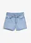 Jeansshorts med belte (2-delt sett), bonprix